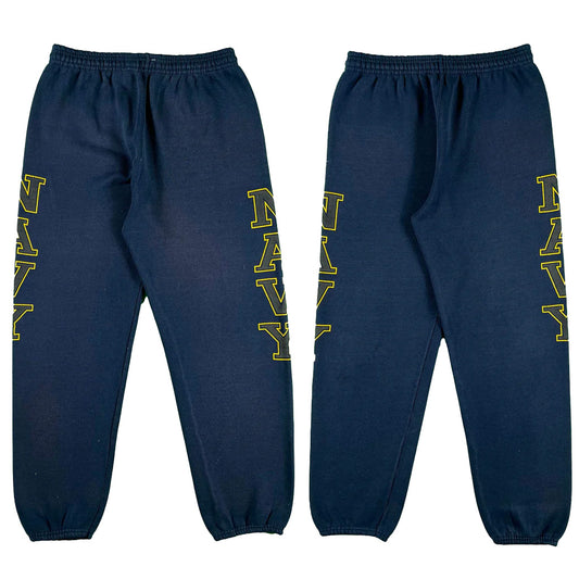 90s Navy Blue US Navy Sweatpants- SELECT PANT
