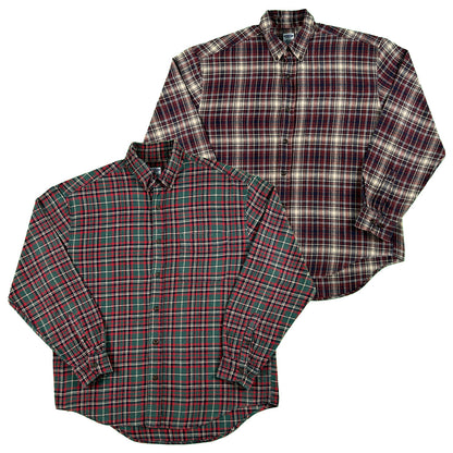 90s Old Navy 100% Cotton Flannels- SELECT SHIRT