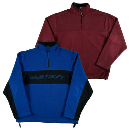 Vintage Old Navy 1/4 Zip Fleece'- SELECT FLEECE