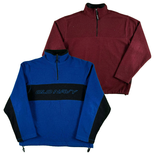 Vintage Old Navy 1/4 Zip Fleece'- SELECT FLEECE