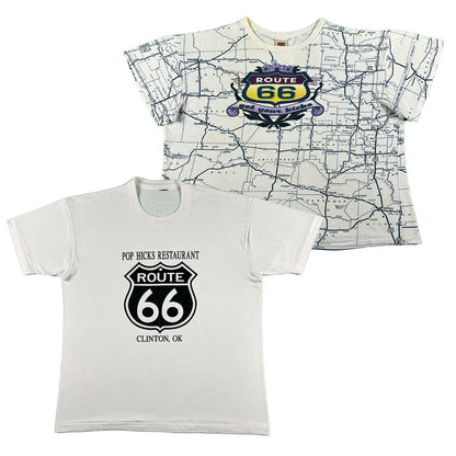 Vintage Route 66 Graphic Tees- SELECT SHIRT