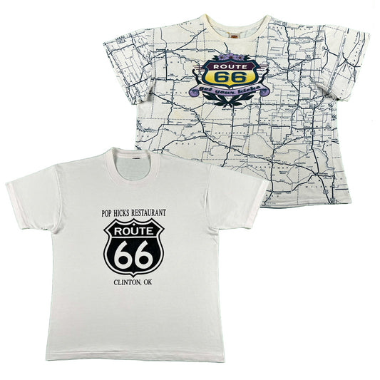 Vintage Route 66 Graphic Tees- SELECT SHIRT