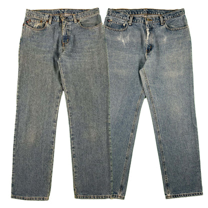 Vintage Polo Jeans Co Ralph Lauren 'Saturday Jean' Denim- SELECT PAIR