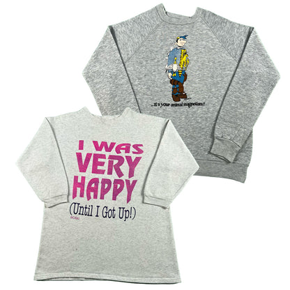 Vintage Script Sweatshirts- SELECT SWEAT