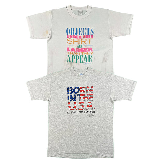80s/90s 'A tiny little division of Hallmark' Shoebox Greetings Tees- SELECT TEE
