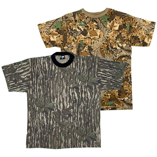 Vintage Blank Camo Tee- SELECT SHIRT