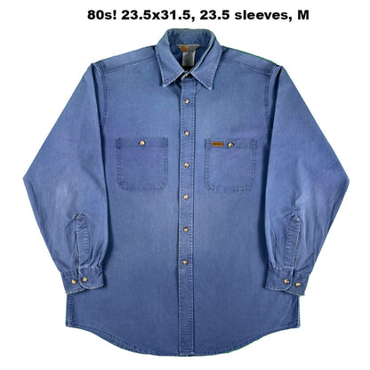 Vintage Carhartt 100% Cotton Work Shirts- SELECT SHIRT