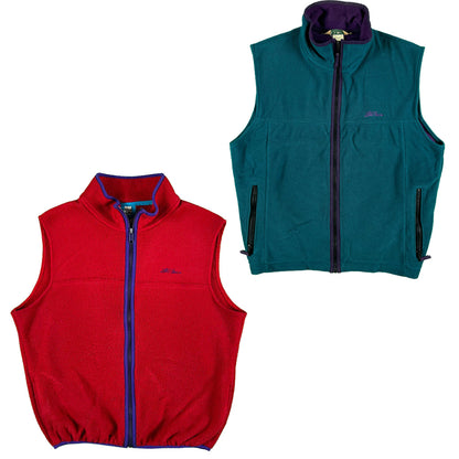 Vintage L.L. Bean z/u Fleece Vests- SELECT VEST