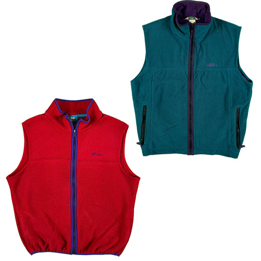 Vintage L.L. Bean z/u Fleece Vests- SELECT VEST
