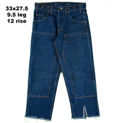 Vintage Denim Double Knees- SELECT PAIR
