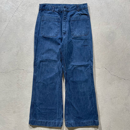 70s USN Seafarer Bell Bottoms- 33