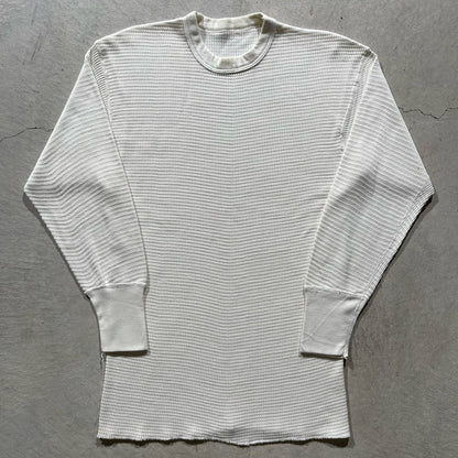 60s Waffle Knit Thermal- L