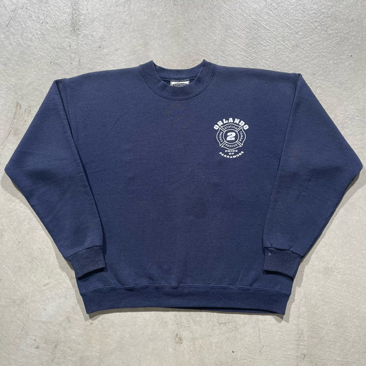 90s Fire Dept Sweatshirt- M