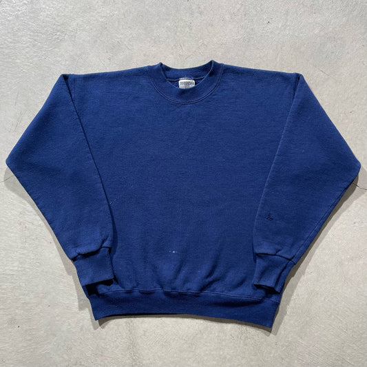 90s Blank Navy Lee Sweatshirt-M