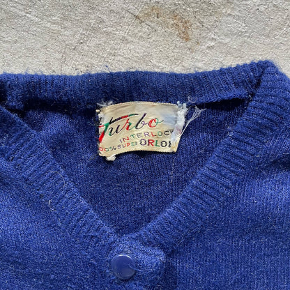 50s Super Orlon Cardigan- S