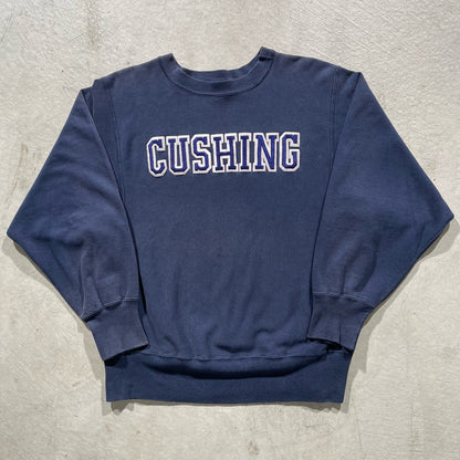 80s Champion Cushing Reverse Weave Sweatshirt- M