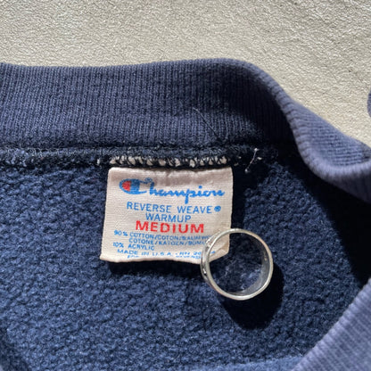 80s Champion Cushing Reverse Weave Sweatshirt- M