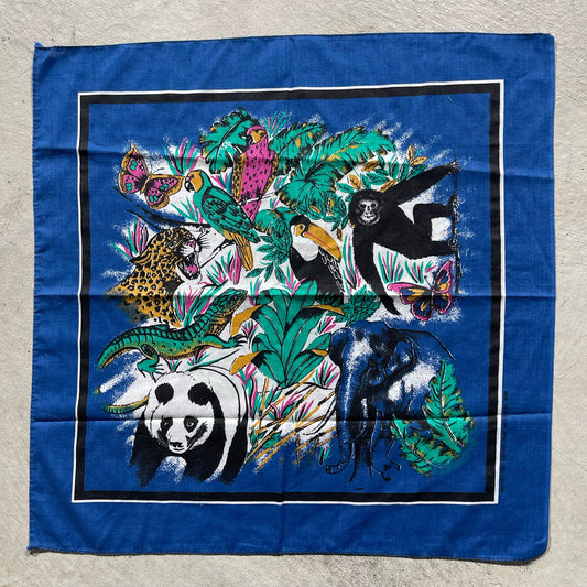 80s Wildlife Bandana- OS