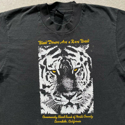 90s Tiger Blood Donor Tee- M