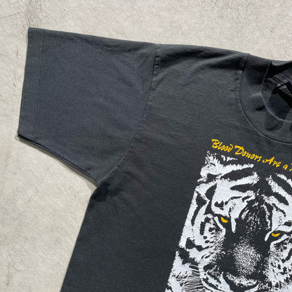 90s Tiger Blood Donor Tee- M