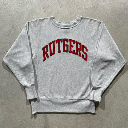 90s Rutgers Champion Reverse Weave- M