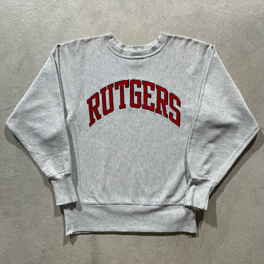 90s Rutgers Champion Reverse Weave- M