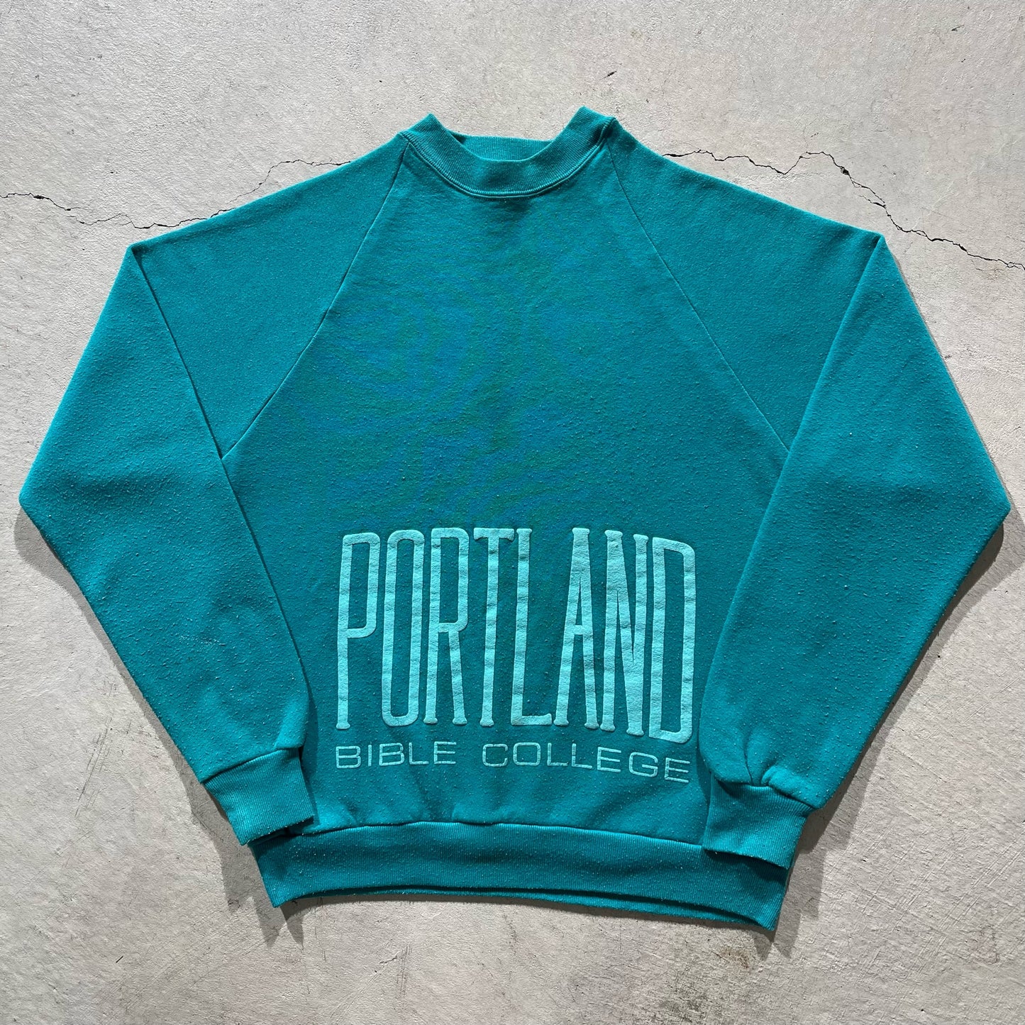 90s Portland Bible College Sweatshirt- M
