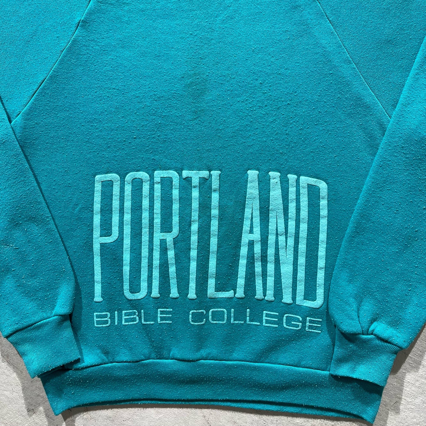 90s Portland Bible College Sweatshirt- M