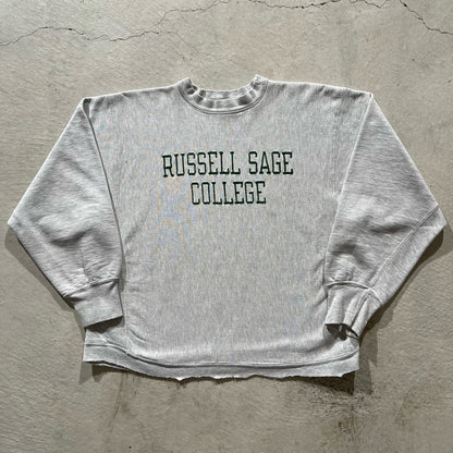 80s Russell Sage Cropped Champion Reverse Weave- M