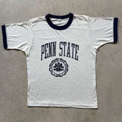 80s Penn State Ringer Tee- S