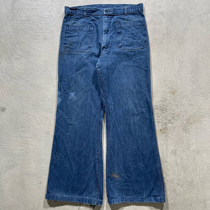 70s USN Seafarer Bell Bottoms- 32