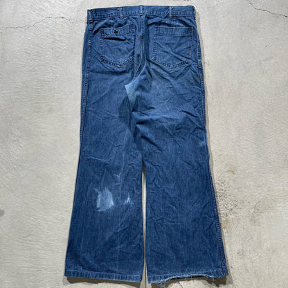 70s USN Seafarer Bell Bottoms- 32