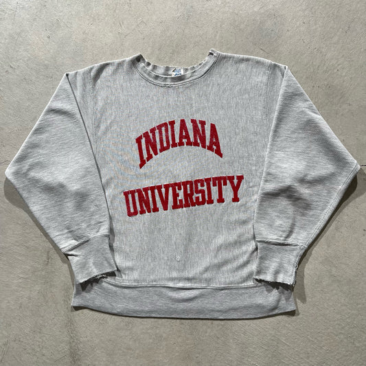 80s Indiana University Champion Reverse Weave- M