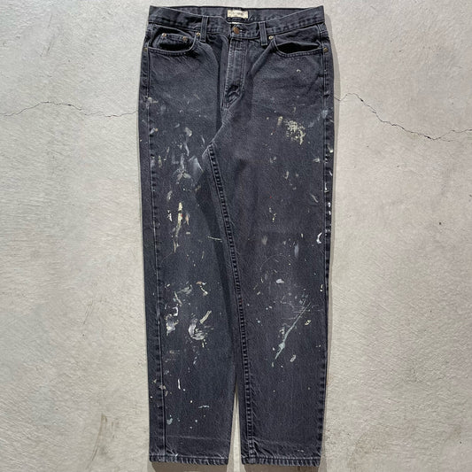 90s Faded Black Painters Denim- 31