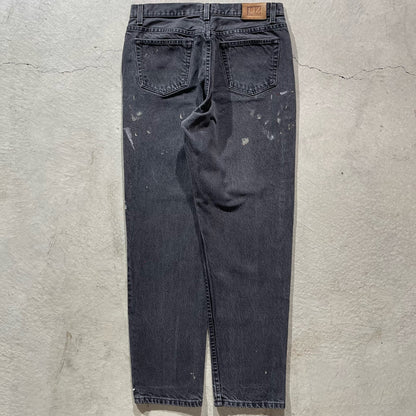 90s Faded Black Painters Denim- 31