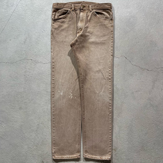 90s Faded Tan L.L. Bean Denim- 32