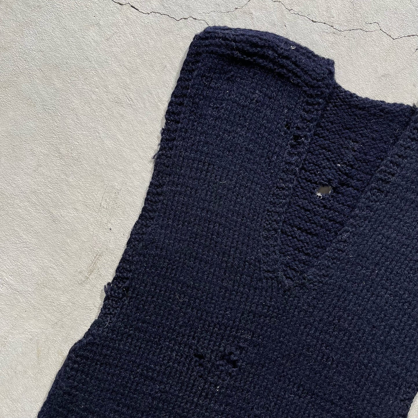 40s Wool Sweater Vest- S