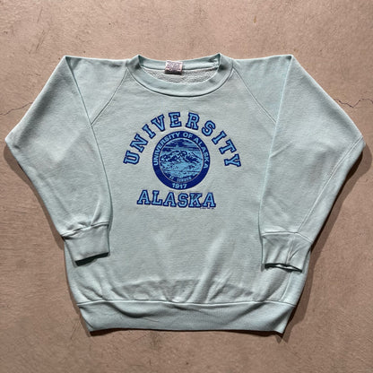 80s University of Alaska Sweatshirt- M