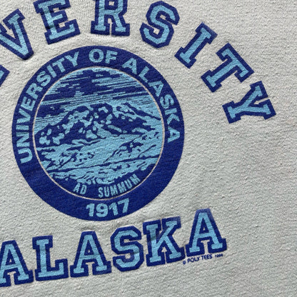 80s University of Alaska Sweatshirt- M