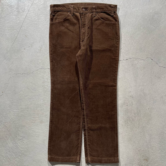 90s Levi's Mocha Brown Corduroy Pants- 35