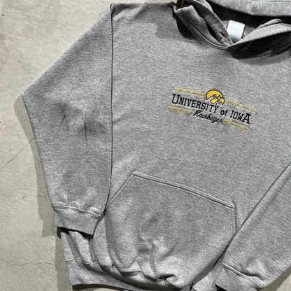 00s University of Iowa Hoodie- M