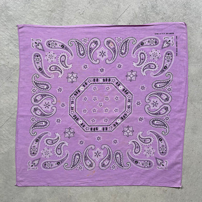 80s Lilac Purple Bandana