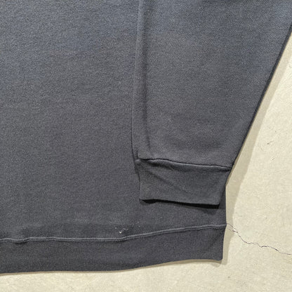 90s Sun Faded Black Sweatshirt- XXL