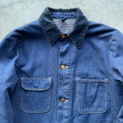 60s Wrangler Denim Chore Coat- L