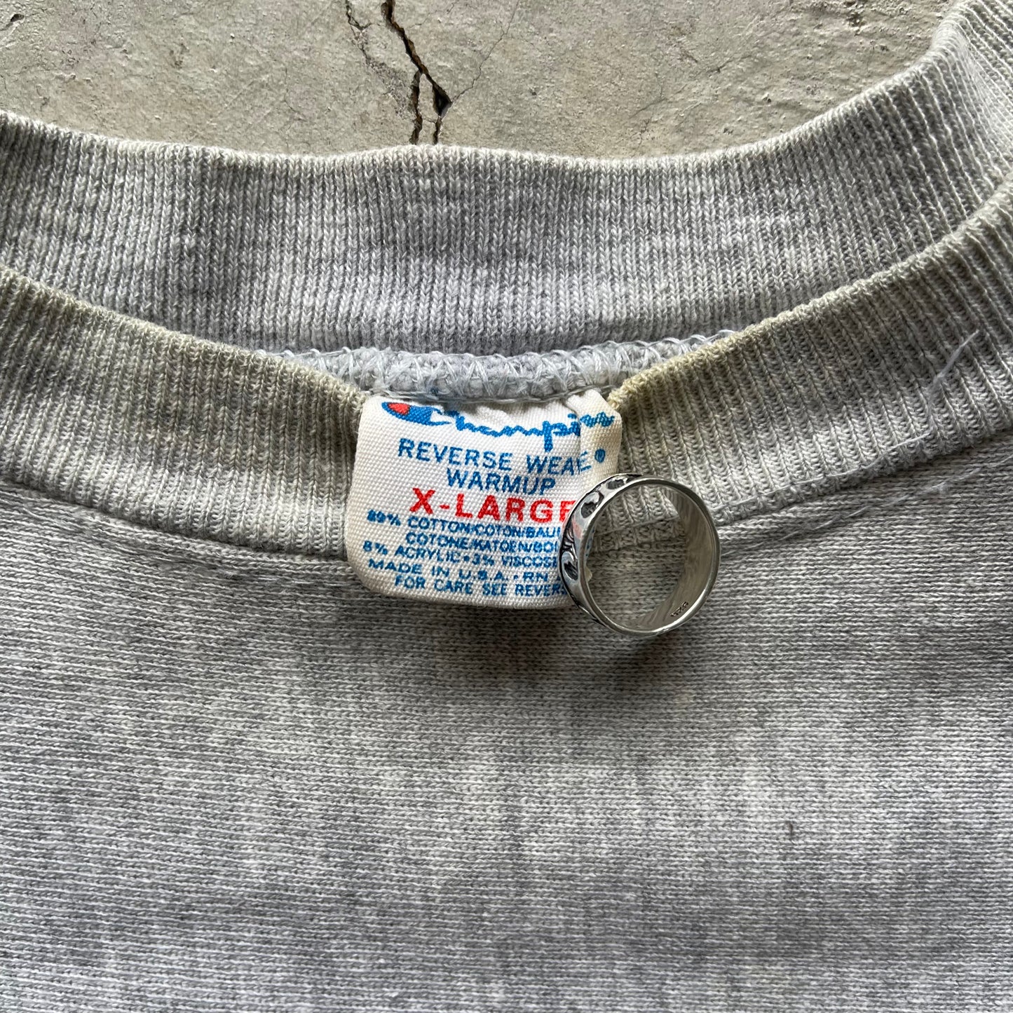 80s Champion Reverse Weave Sweatshirt- XL