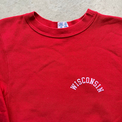 80s Wisconsin Champion Reverse Sweatshirt- S