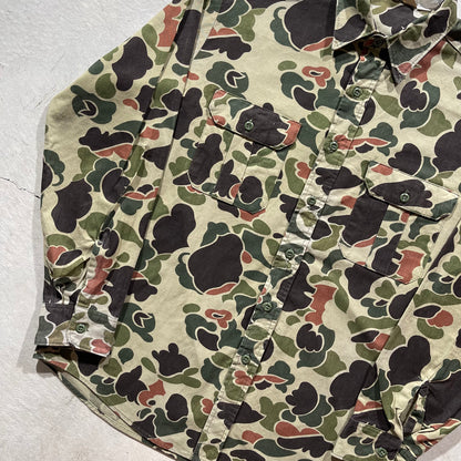 80s Walls Duck Camo Utility Shirt- XL