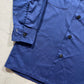 80s Navy Polyester Utility Shirt- M
