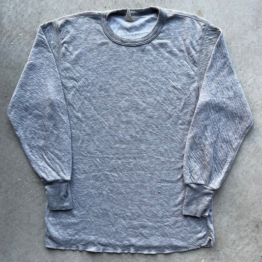 80s Grey Thermal- L