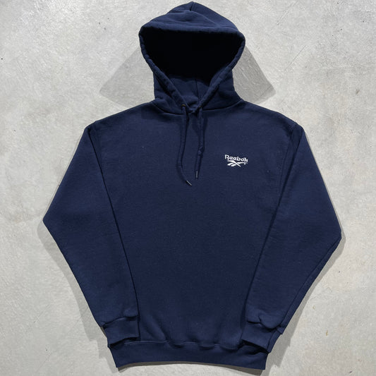 90s Navy Reebok Hoodie- M